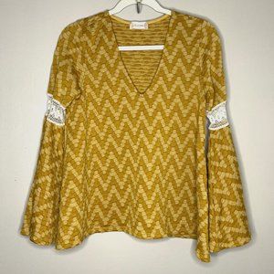 Altar'd State Bell Sleeve Top